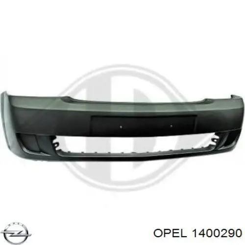 Бампер на авто Opel 1400290 ціна, від 74.07 USD