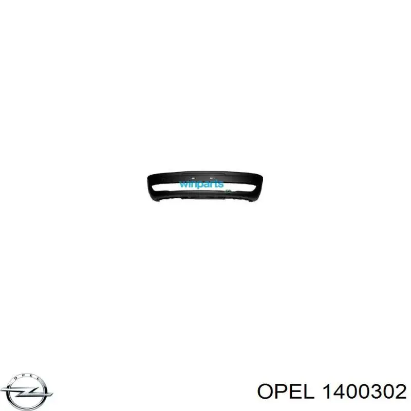 Передній бампер 5560072 Polcar