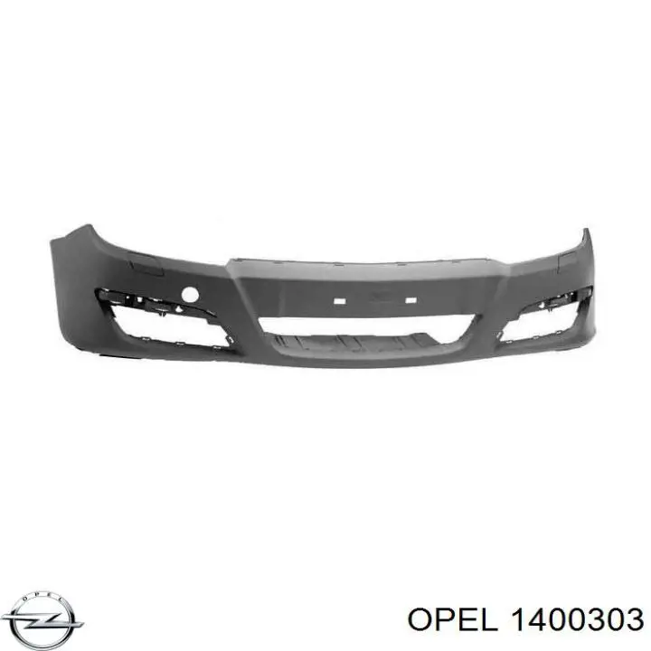 Купити 1400303 Opel Буфер (бампер) передній