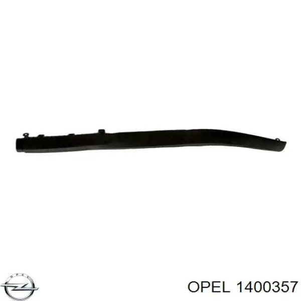 Купити 1400357 Opel Спойлер переднього бампера, лівий