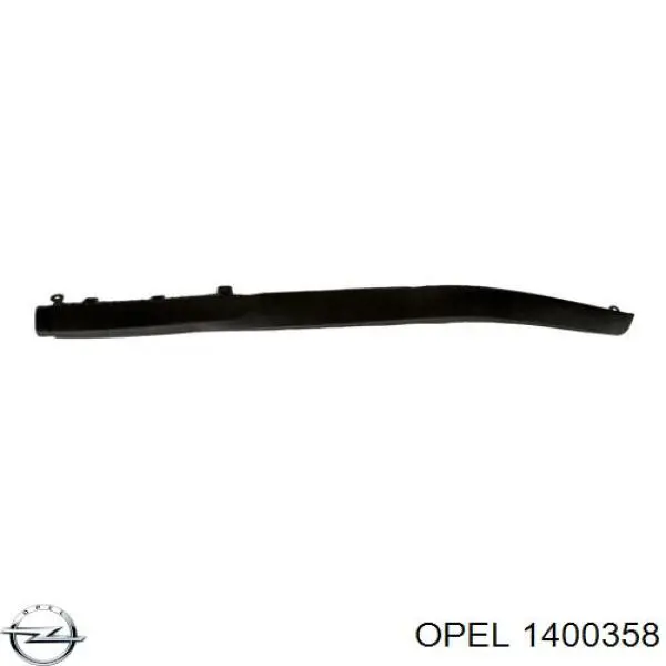 Купити 1400358 Opel Спойлер переднього бампера, правий