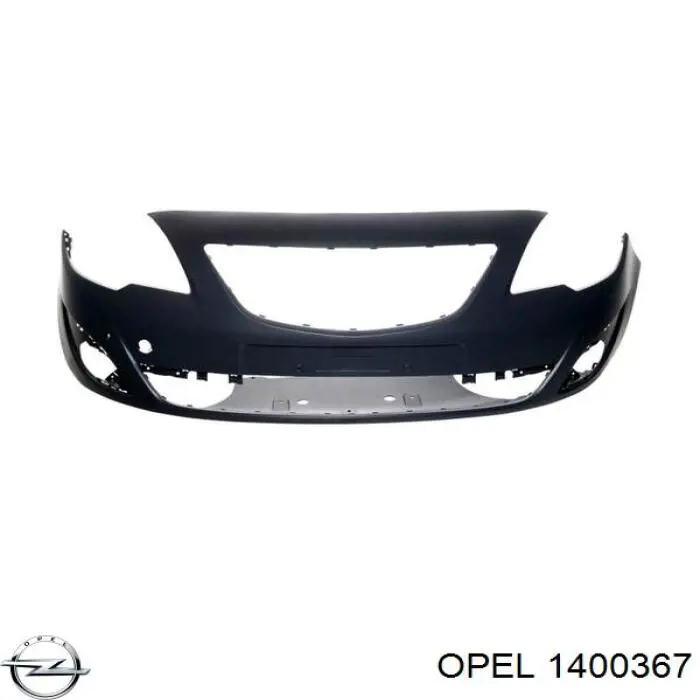 Купити 1400367 Opel Буфер (бампер) передній