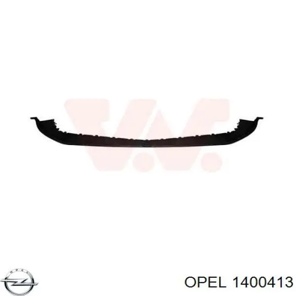 Купити 1400413 Opel Спойлер переднього бампера, правий
