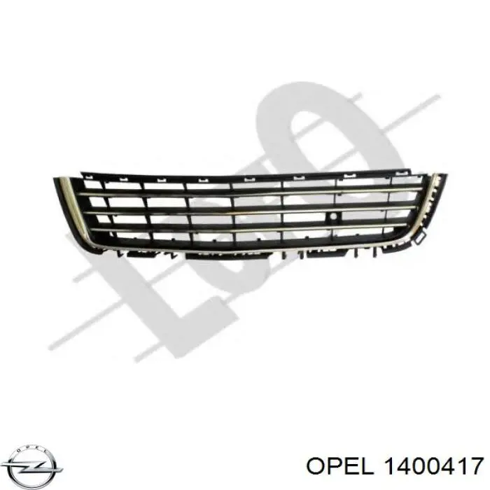 Купити 1400417 Opel Решітка переднього бампера