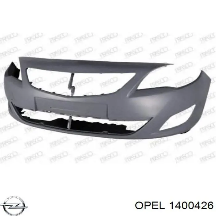 Купити 1400426 Opel Буфер (бампер) передній
