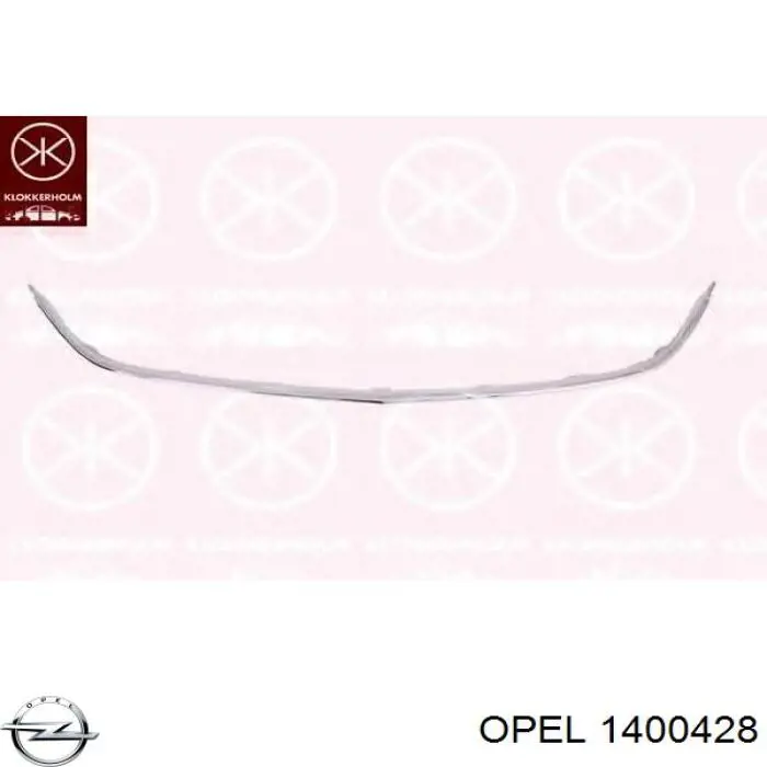 Купити 13264458 General Motors Молдинг решітки радіатора, нижній