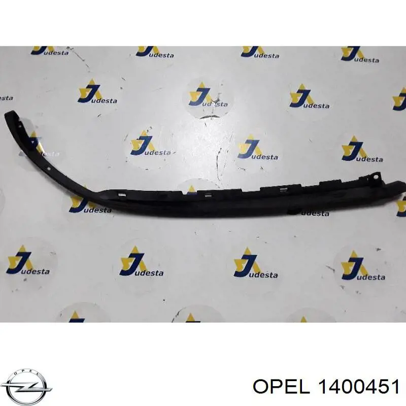 Молдинг переднього бампера, лівий Opel 1400451 ціна, від 34.21 USD