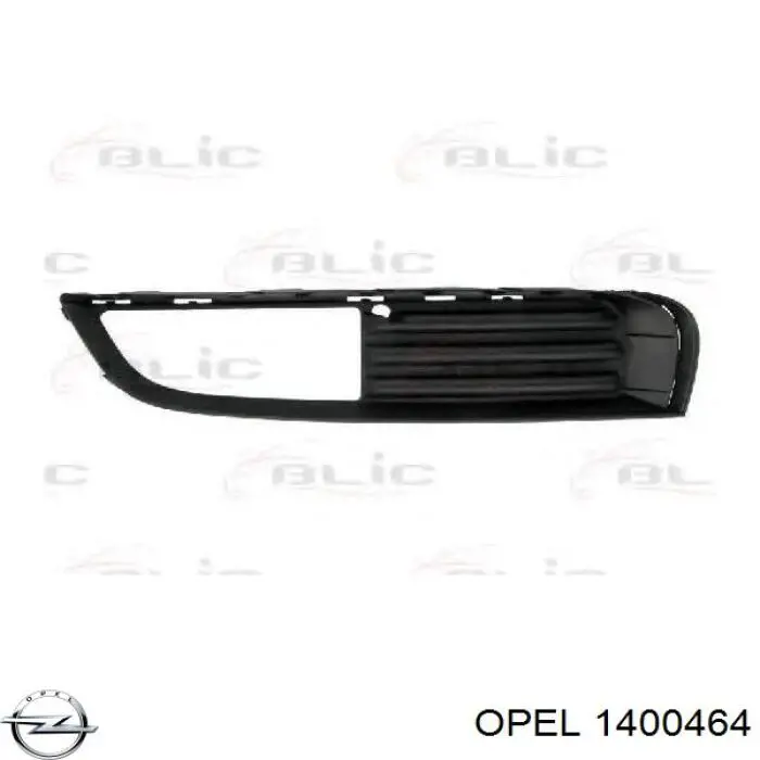 1400464 Opel Ободок фари протитуманной