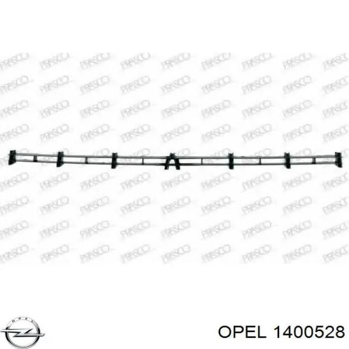 Купити 1400528 Opel Решітка переднього бампера, верхня