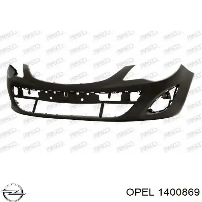 Купити 1400869 Opel Буфер (бампер) передній