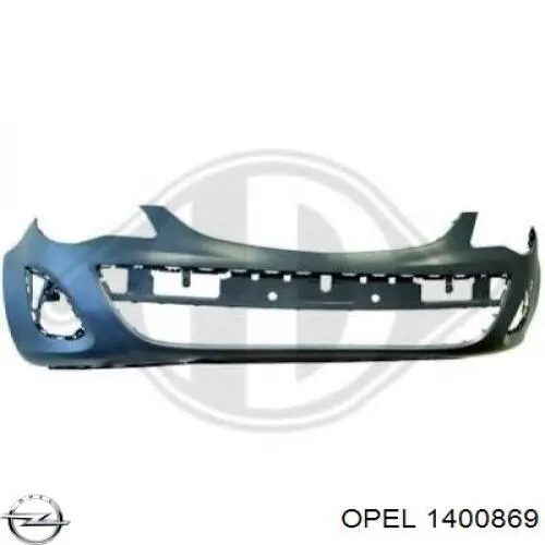 Передній бампер 95508031 Opel