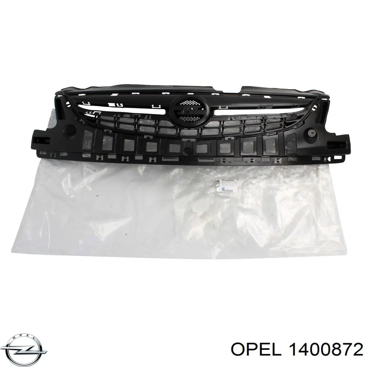 Накладка бампера переднього 1400872 Opel