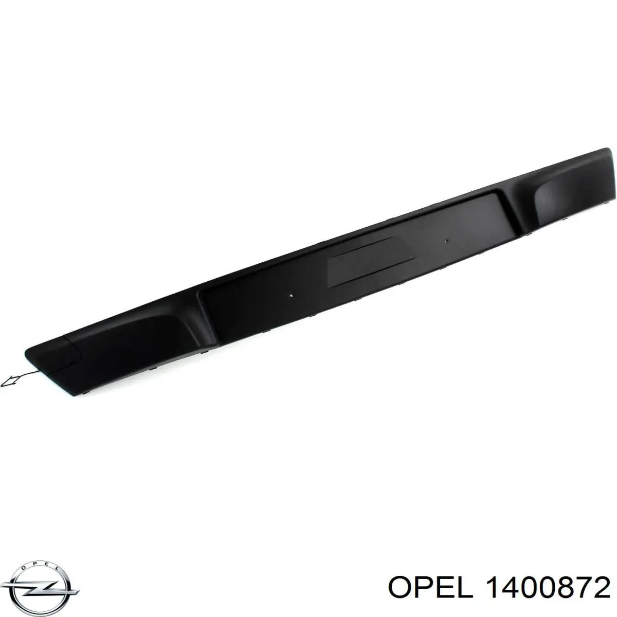 Накладка бампера переднього Opel 1400872 ціна, від 15.96 USD