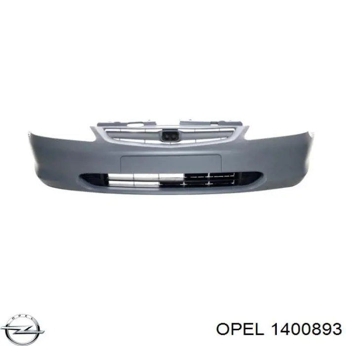 Бампер на авто Opel 1400893 ціна, від 80.83 USD