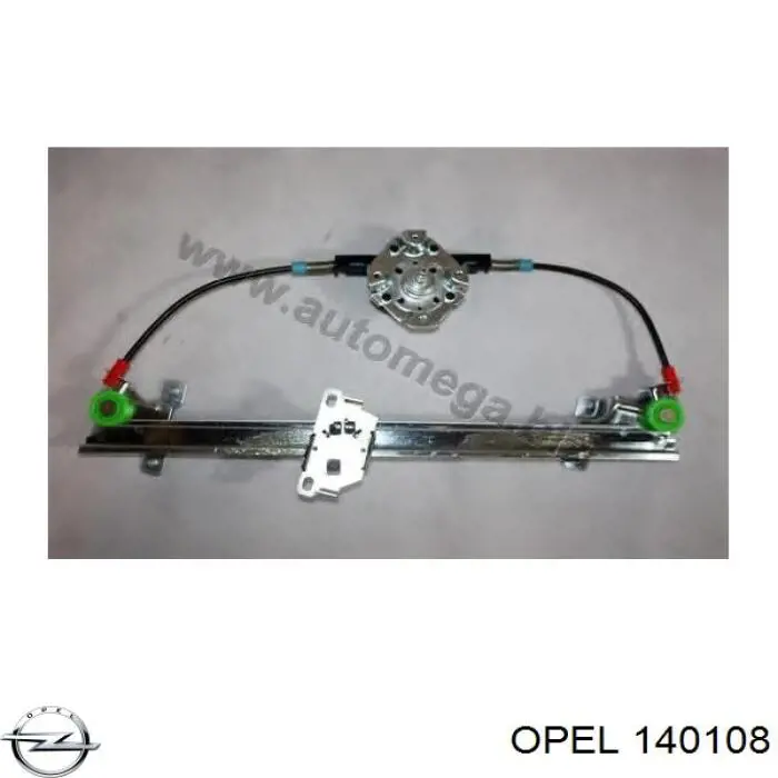 Склопідйомник (механізм переміщення скла) Opel 140108 ціна, від 9.51 USD