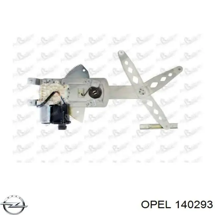 140293 Opel механізм склопідіймача двері передньої, лівої