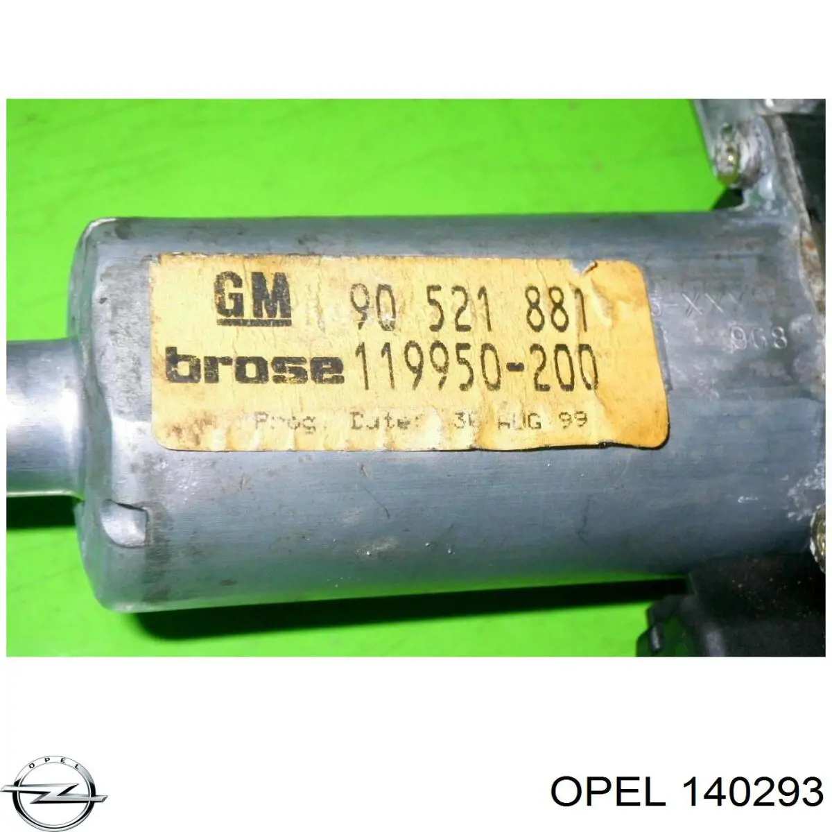 Склопідйомник з електродвигуном Opel 140293 ціна, від 27.87 USD