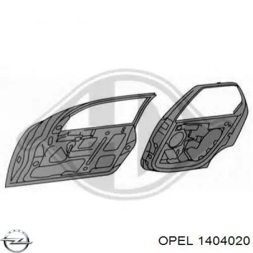 Кожух бампера заднього Opel 1404020 ціна, від 44.99 USD