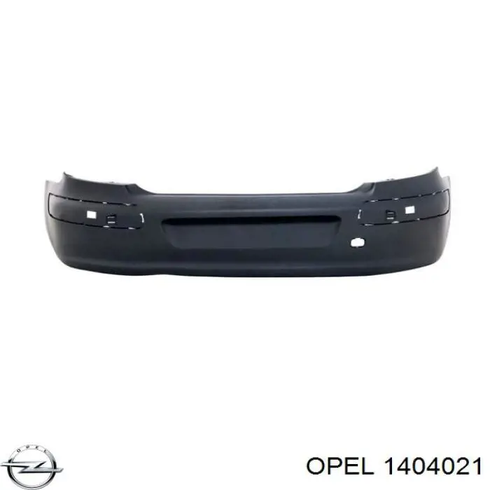 Кожух бампера заднього Opel 1404021 ціна, від 94.66 USD