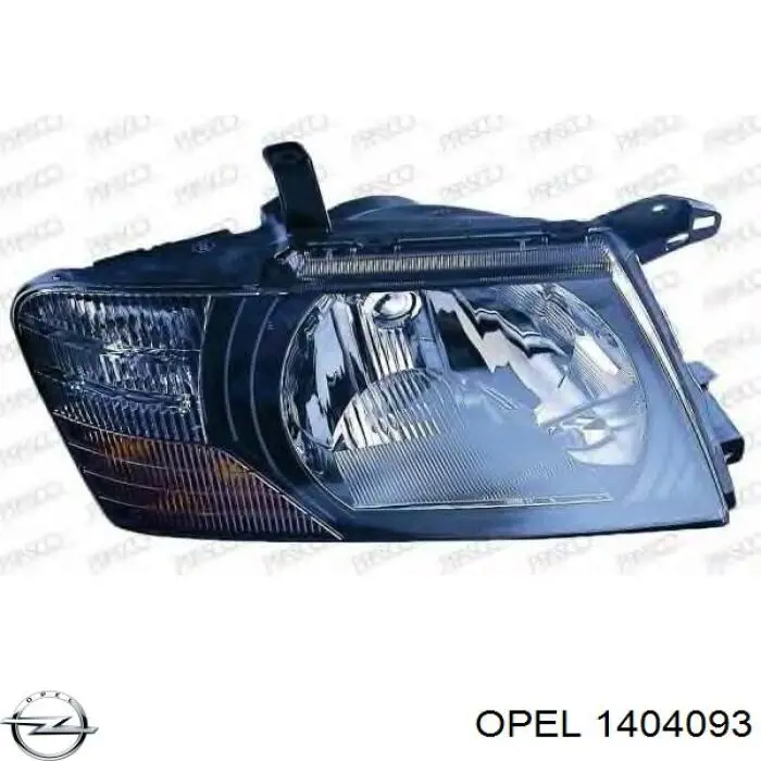 Купити 1404093 Opel Задній бампер