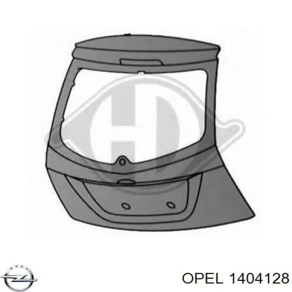 Кожух бампера заднього Opel 1404128 ціна, від 71.06 USD