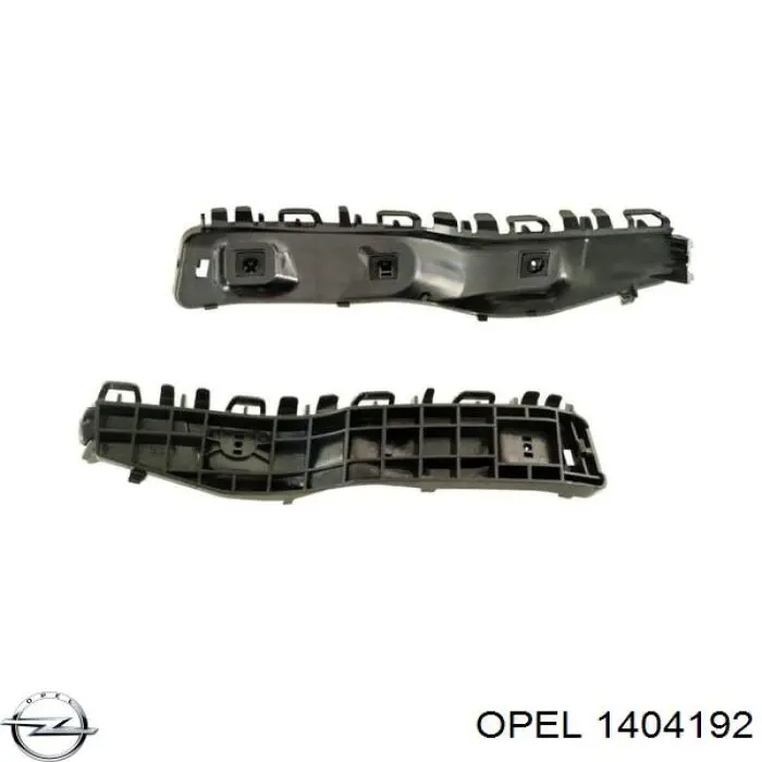 Купити 1404192 Opel Направляюча заднього бампера, ліва