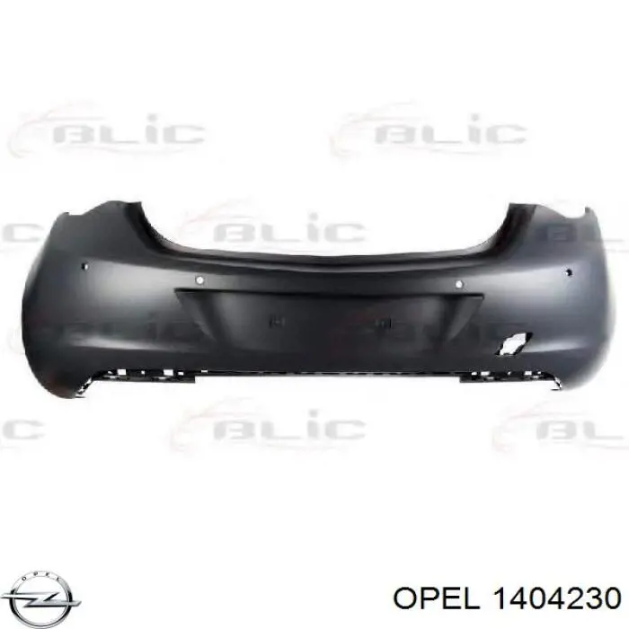 Кожух бампера заднього Opel 1404230 ціна, від 93.59 USD