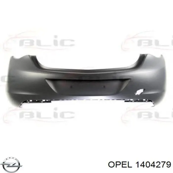 Кожух бампера заднього Opel 1404279 ціна, від 74.07 USD