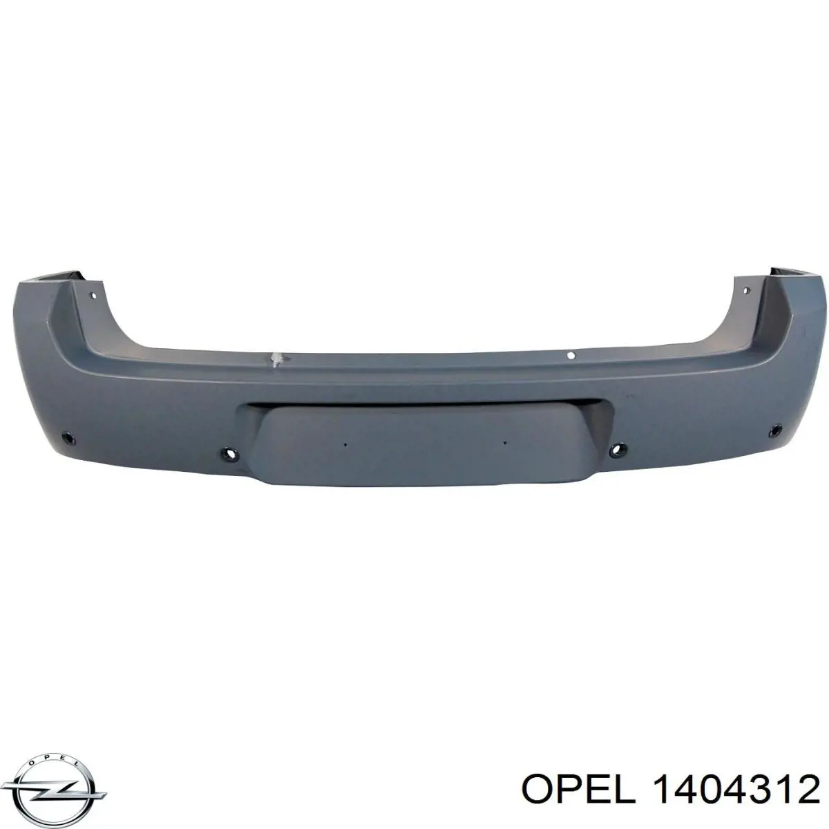 Кожух бампера заднього Opel 93183977 ціна, від 56.66 USD