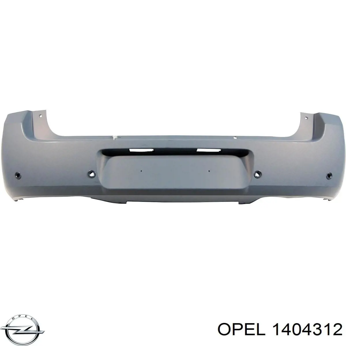 1404312 Opel бампер задній
