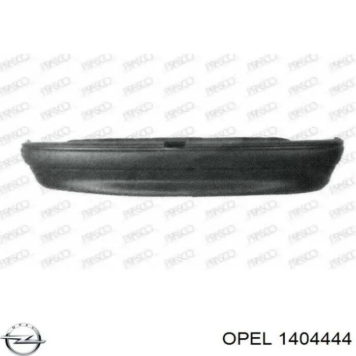 Купити Задній бампер Opel Astra F 53, 54, 58, 59