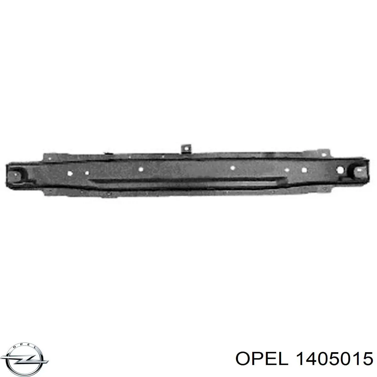 Купити 1405015 Opel Буфер бампера переднього