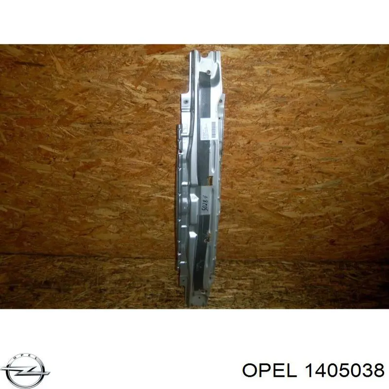 1405021 Opel Балка бампера переднього