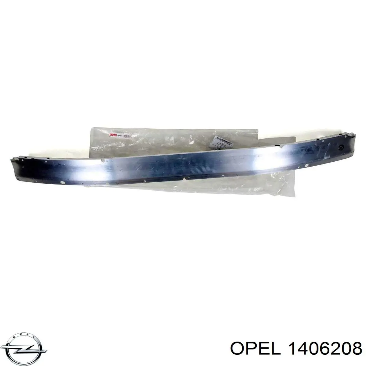 Кронштейн бампера переднього, правий 1406208 Opel