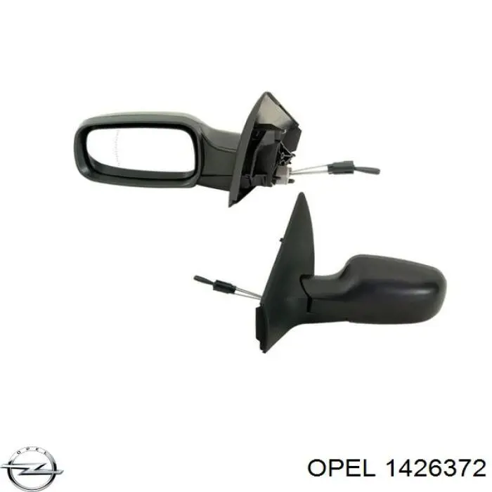 1426372 Opel Праве дзеркало заднього виду