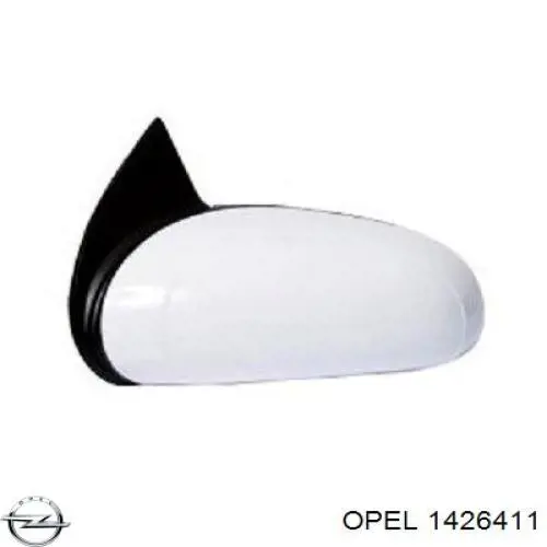 Ліве бічне дзеркало Opel 1426411 ціна, від 65.25 USD