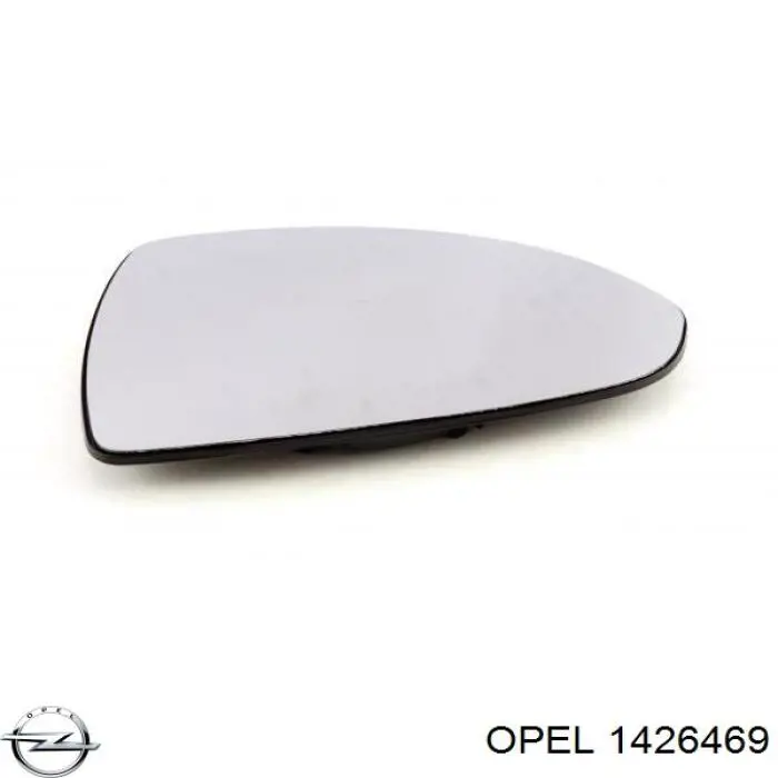 13296264 Opel Дзеркальний елемент правий