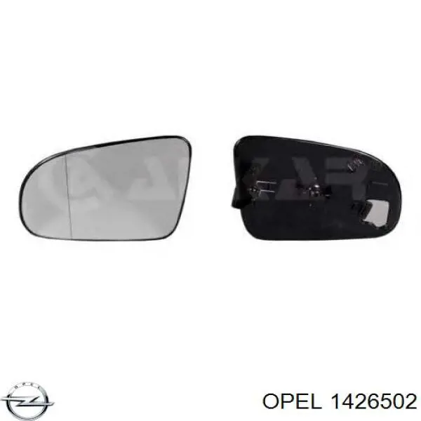 Купити 1426502 Opel Скло дзеркала заднього виду, правого