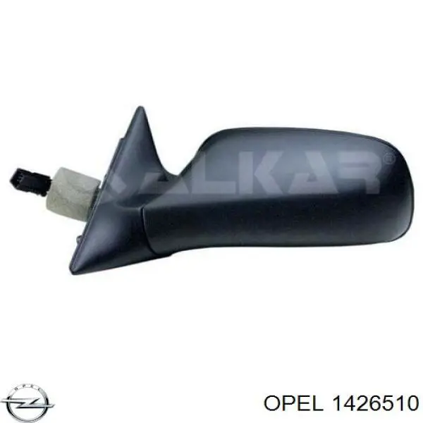 Купити 1426510 Opel Скло дзеркала заднього виду, правого