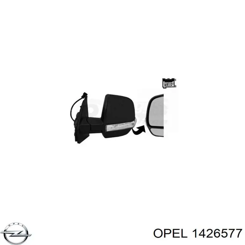 Купити 1426577 Opel Бічне дзеркало заднього виду ліве