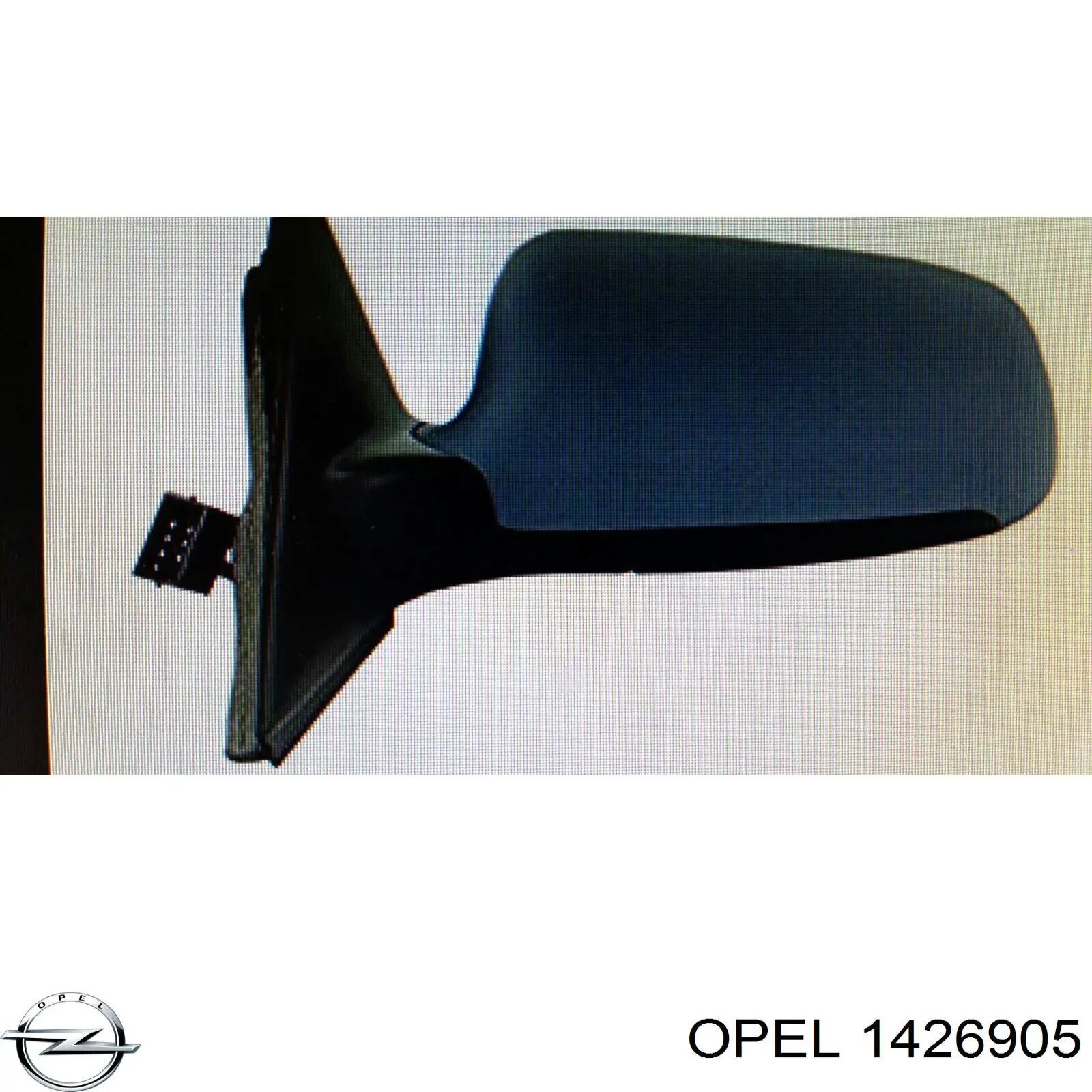 Корпус дзеркала заднього виду, лівого Opel Calibra (85) (Опель Калібра)