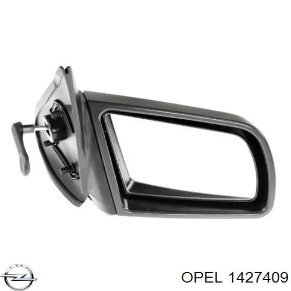 Купити 1427409 Opel Скло дзеркала заднього виду, правого