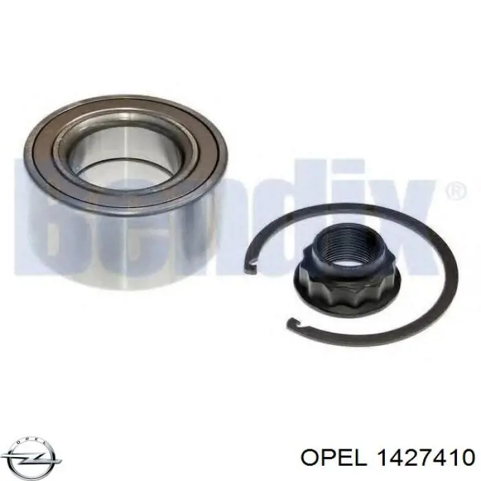 Купити 1427410 Opel Дзеркальний елемент водійського дзеркала