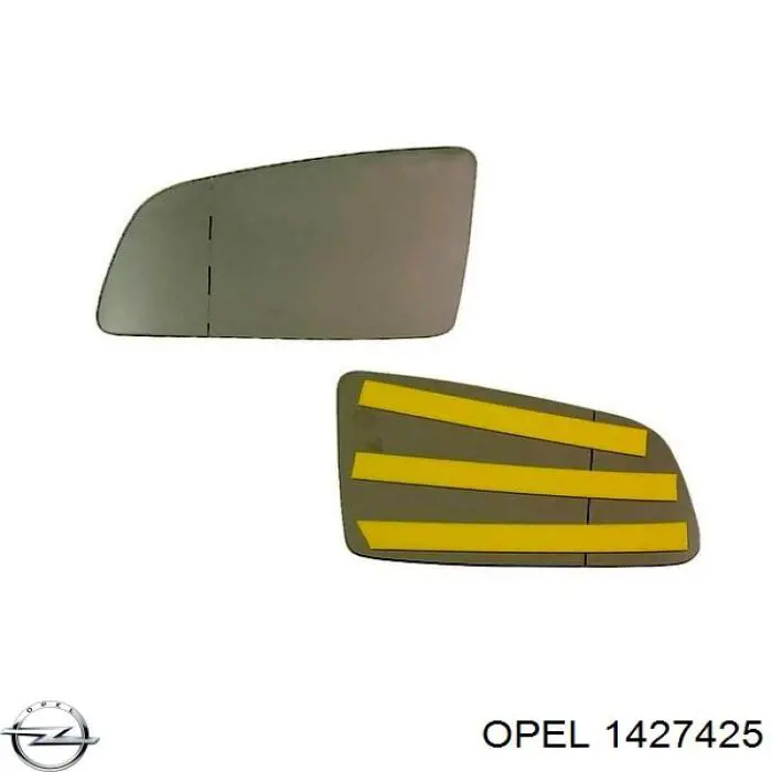 Ліве бічне дзеркало Opel 1427425 ціна, від 8.44 USD
