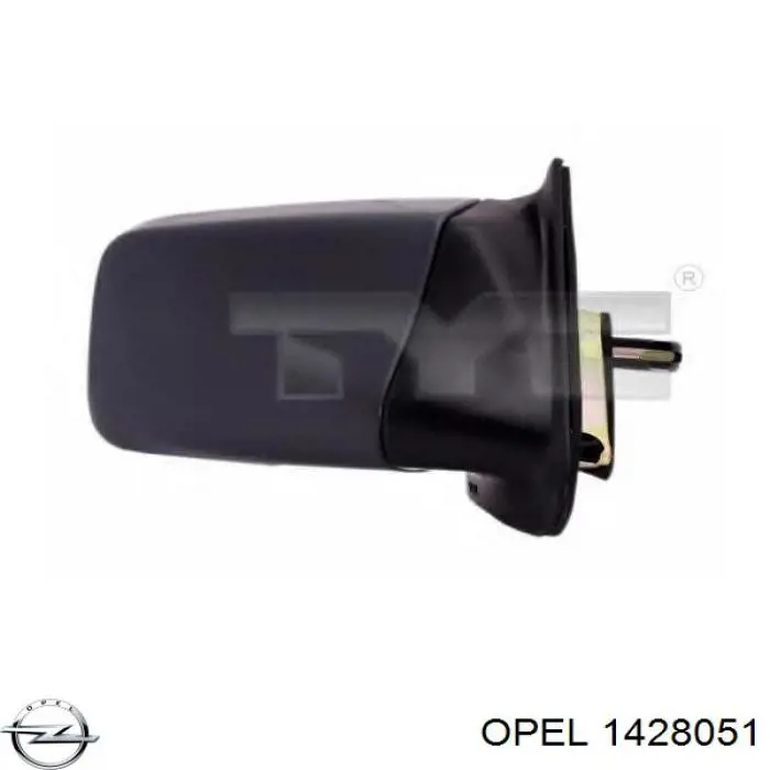 Ліве бічне дзеркало Opel 1428051 ціна, від 19.38 USD
