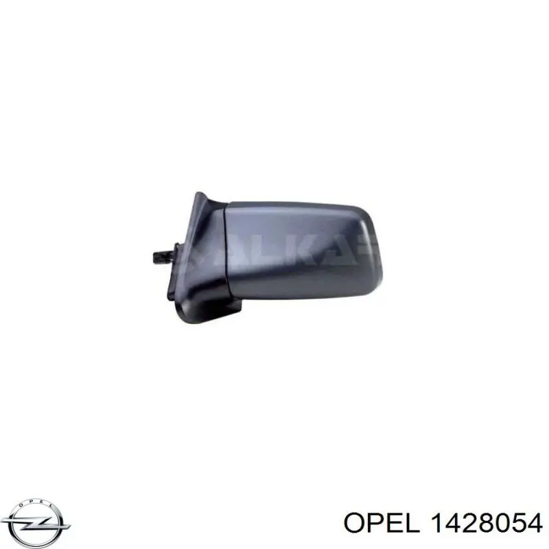 Праве бічне дзеркало Opel Kadett E седан (39, 49) (1984 - 1993) ціна, від 21.04 USD