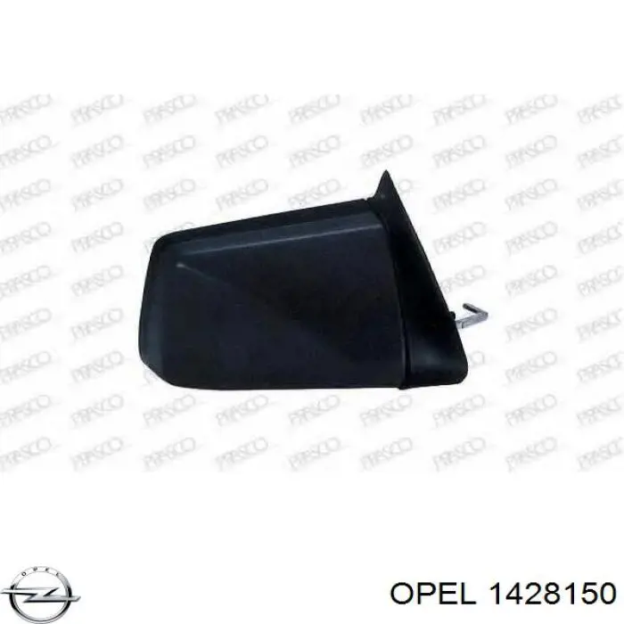 Дзеркало праве 1428150 Opel