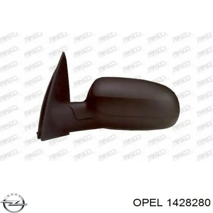 Дзеркало ліве Opel 1428280