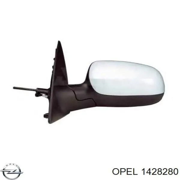 Купити 1428280 Opel Бічне дзеркало заднього виду ліве
