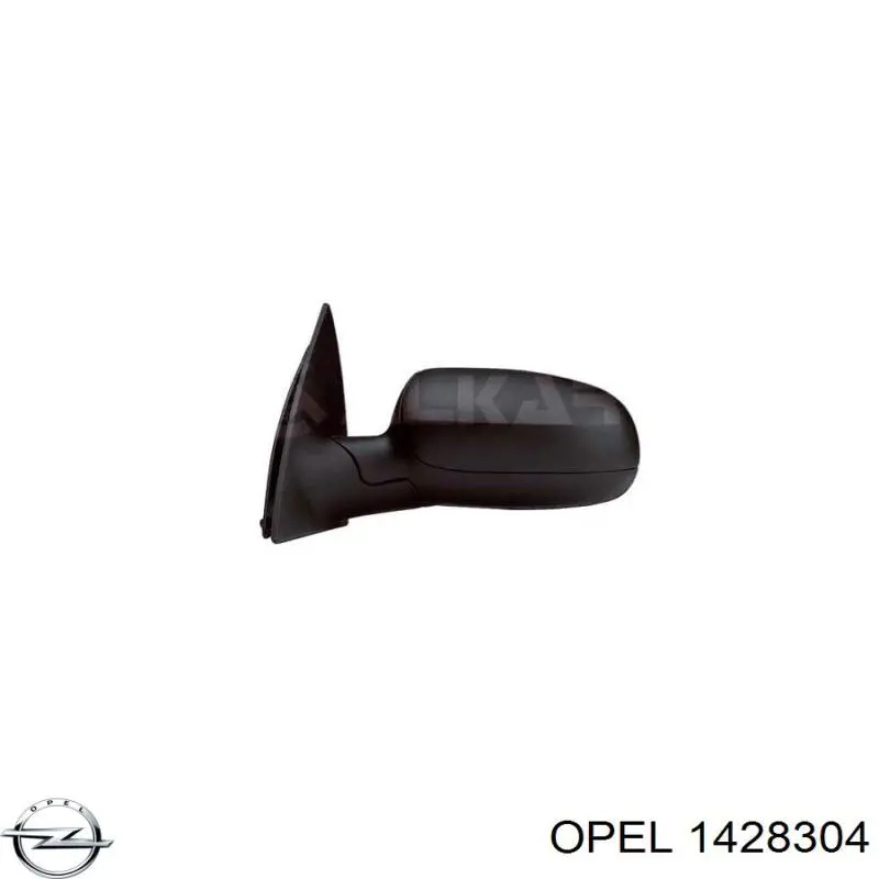 Ліве бічне дзеркало Opel 1428304 ціна, від 31.54 USD